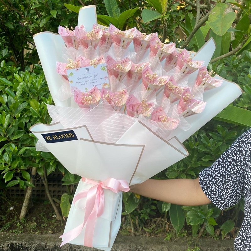 MONEY BOUQUET / BUKET UANG ASLI