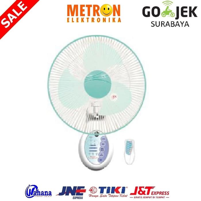 MASPION MWF 4001 RC KIPAS ANGIN / WALL FAN 16 INC / MWF4001RC