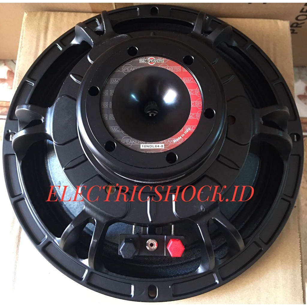 SPEAKER KOMPONEN MID NEODYMIUM B&C 10NDL64 / B&C 10 NDL 64 / 10 NDL64