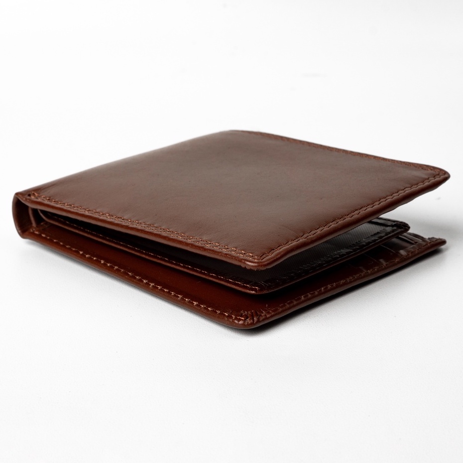 Kenes Leather Dompet Pria Kulit Asli LEON Landscape Pullup - Free Gravir Nama