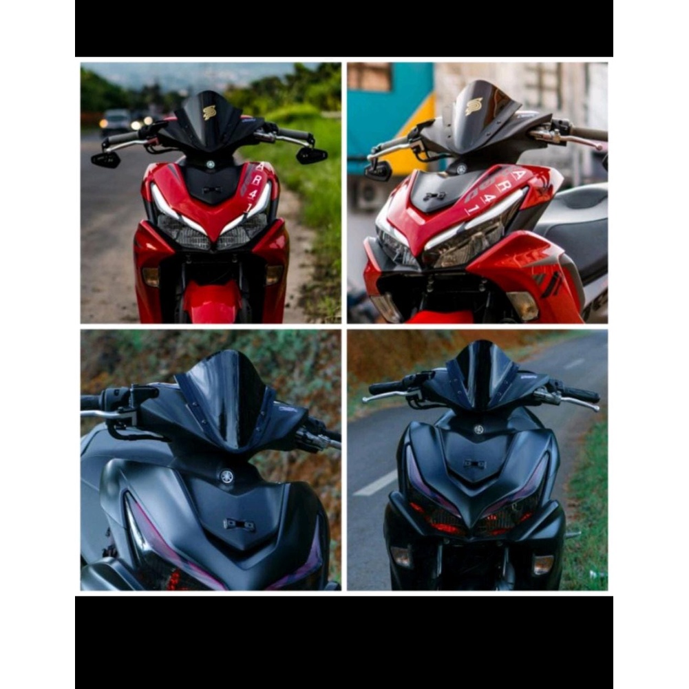 visor aerox - visor aerox old - visor aerox new connected Visor Aerox 155 Jenong Hitam 26 cm Winsil Aerox New Visor Aerox Hitam Visor Aerox 155 Smoke Winshield windshield aerox sporty, visor aerox, new aerox