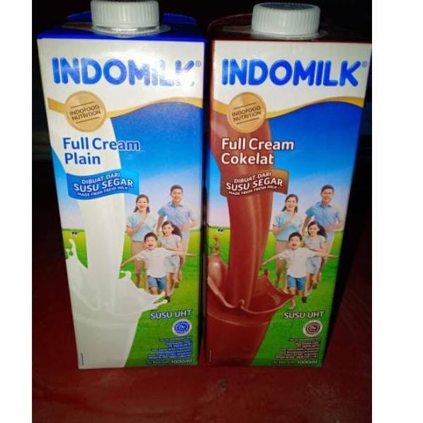 

9.9 SALE Indomilk UHT Full Cream Susu Cair 1000ml 1000 ml 1liter 1 liter 1L 1 L