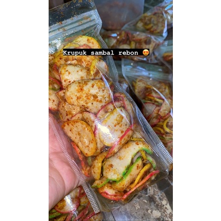 

KERUPUK BANTAT sambal rebon
