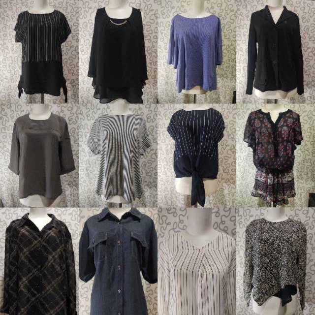 SALE PAKET USAHA BAJU KEKINIAN IMPORT PREMIUM 20pcs 320rb REAL PICT LIHAT VIDEO