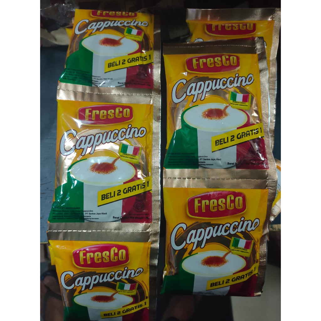 

KOPI FRESCO CAPPCUCINO RENCENG ISI 15 BUNGKUS