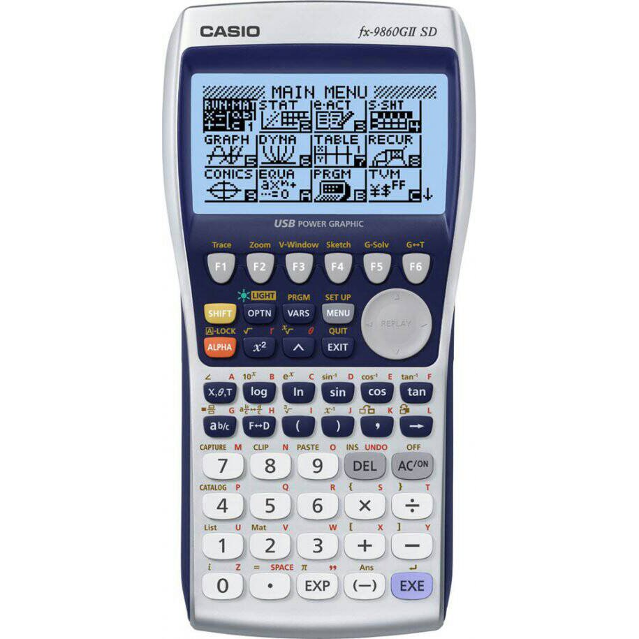 CASIO FX-9860GIISD - Scientific Kalkulator