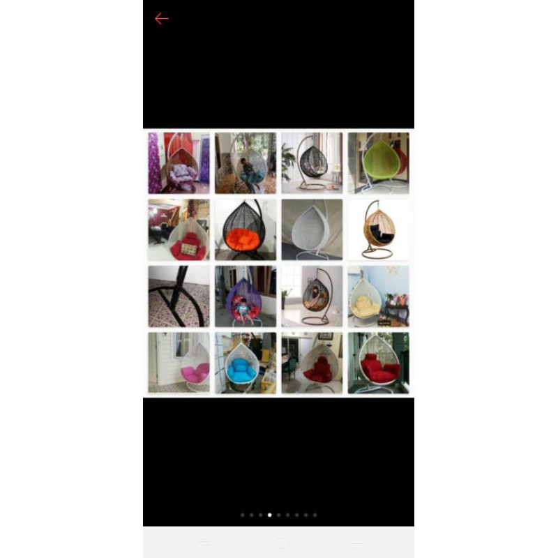 Ayunan Rotan Bogor 1 Set Cuci Gudang