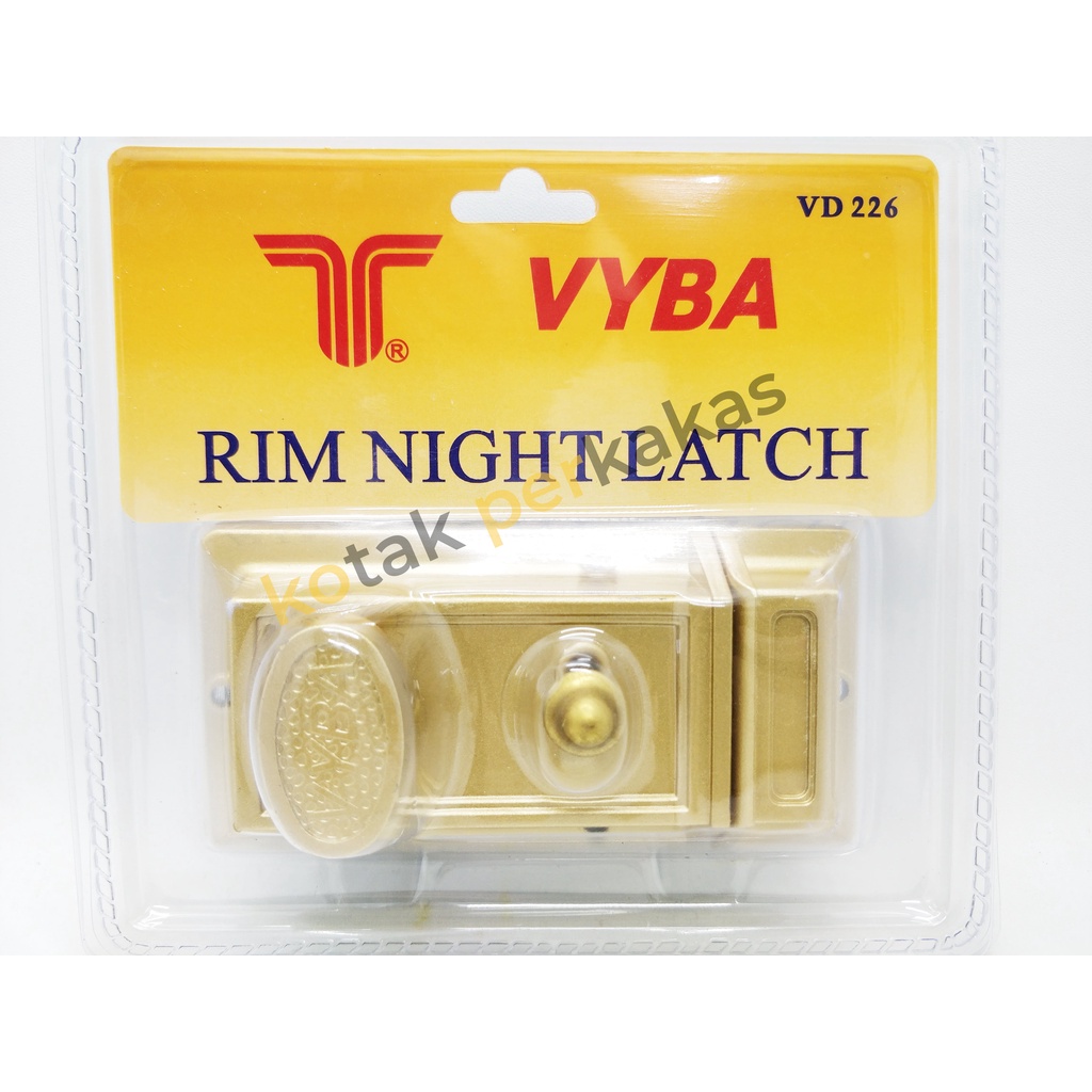 Kunci Pintu Otomatis / Kunci Kodok / RIm Night Latch VYBA