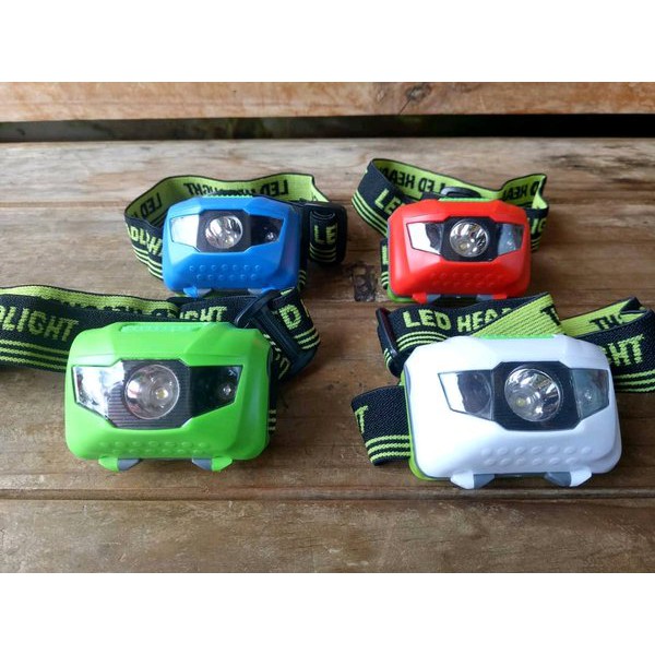 Headlamp Mitsuyama Lampu Senter Kepala LED Camping Gunung Outdoor