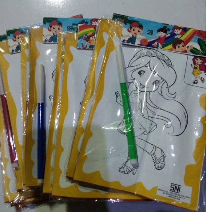

(B5P8) Mainan Mewarnai Spidol isi 20pcs //Produk@diskon