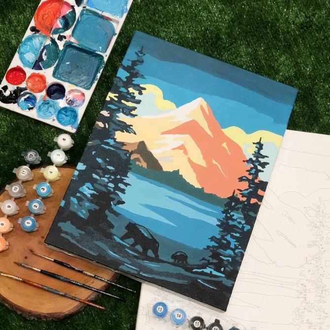 

TERBARUU!! Bartega Paint by Number Kit: Brother Bear SALE