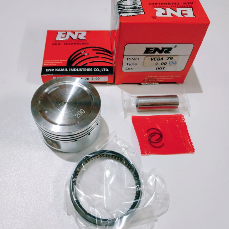 Piston Kit ENR Set VEGA ZR JUPITER Z Robot 2010 - 2012 Ukuran Os : STD 50 75 100 125 150 175 200-4