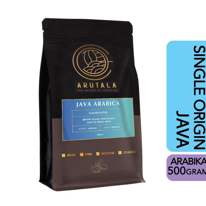 

ARUTALA Kopi Arabika Jawa Java Arabica 500 Gram