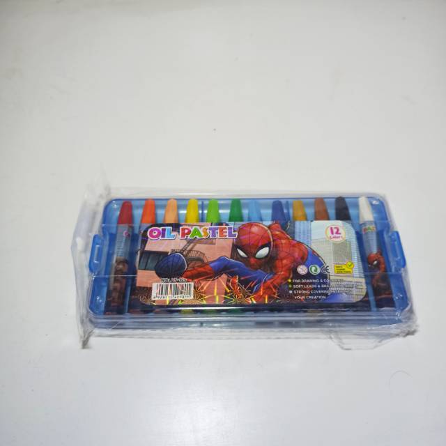 

Oil pastel krayon 12 warna murah non toxin