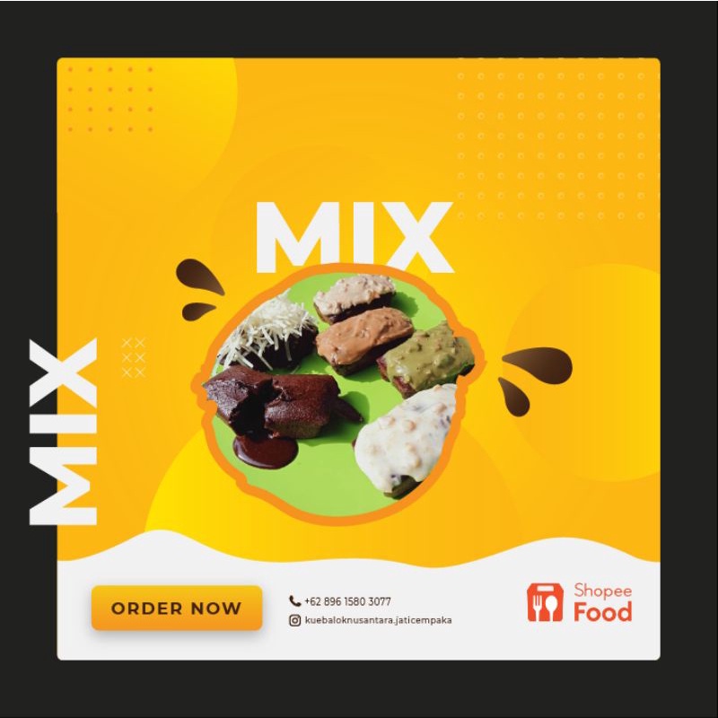 

Kue Balok Nusantara - Topping Mix