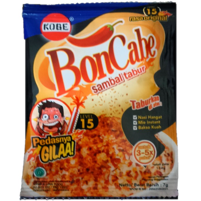 

BONCABE Level 15 Sambal/Cabe Bubuk Tabur - Beli Banyak = Makin Murah!!!