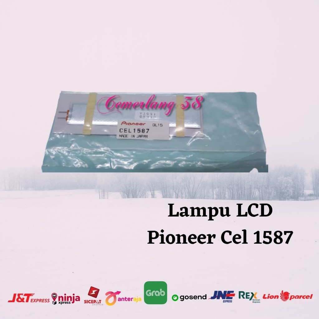 Lampu LCD Element Tape Mobil Pioneer Cel 1587 ORIGINAL