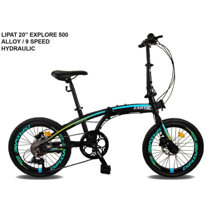 Promo sepedalioat alloy exotic explore 500 9speed Limited