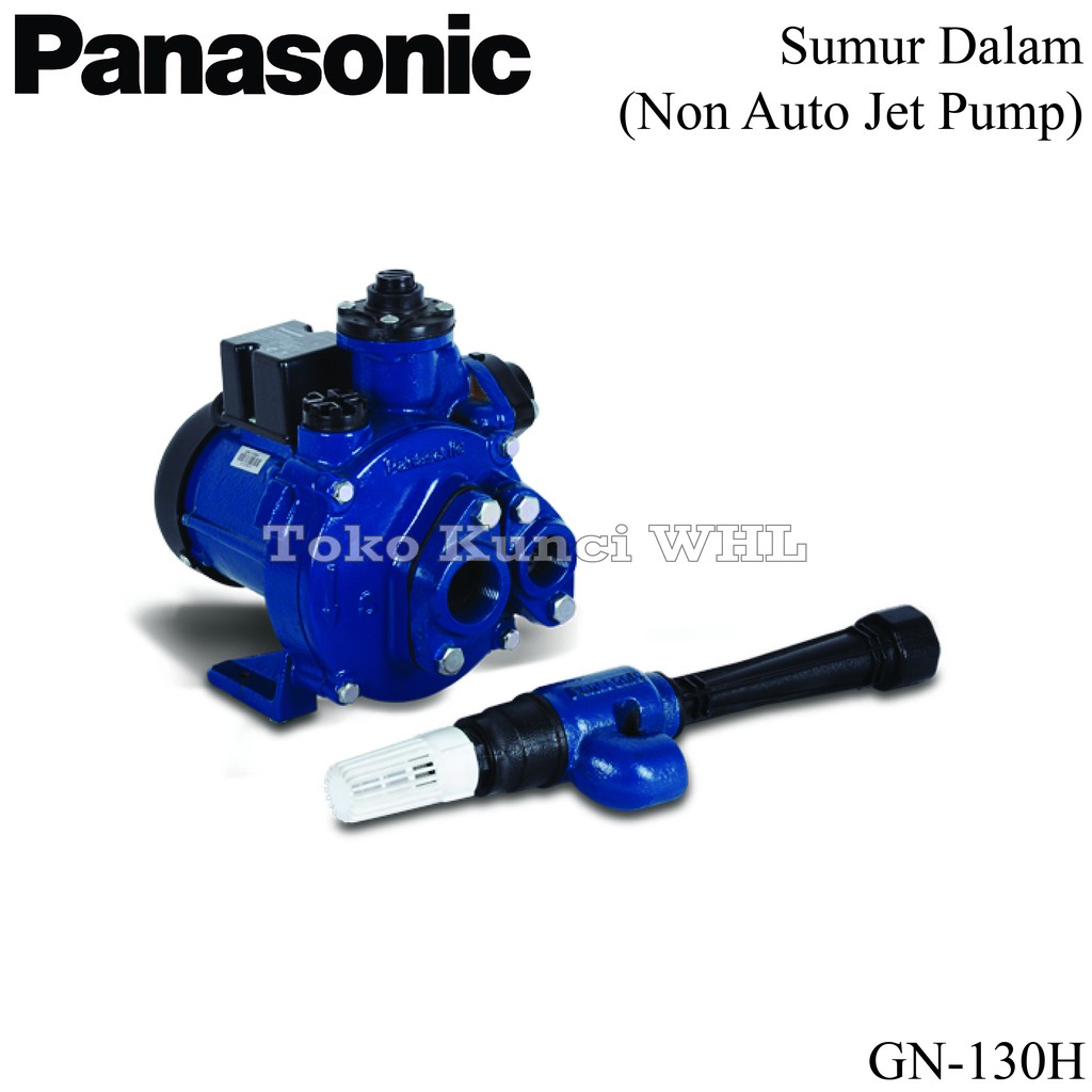 Pompa Air Listrik Sumur Dalam Panasonic GN-130H (Non Auto Jet Pump