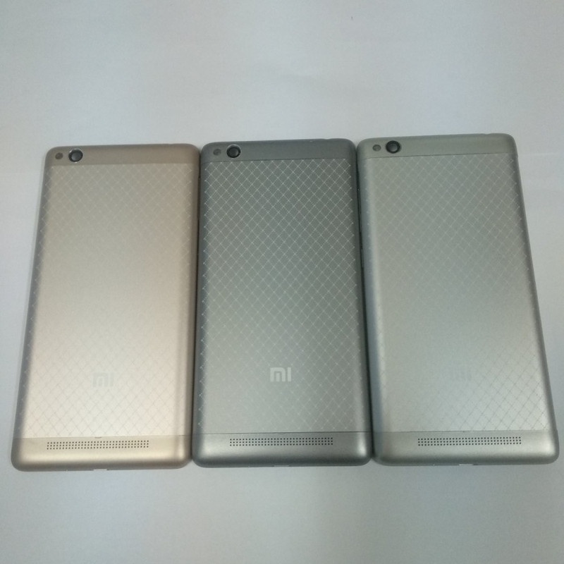 Backdoor Back Casing Back Cover Tutupan Baterai Belakang Xiaomi Redmi 3