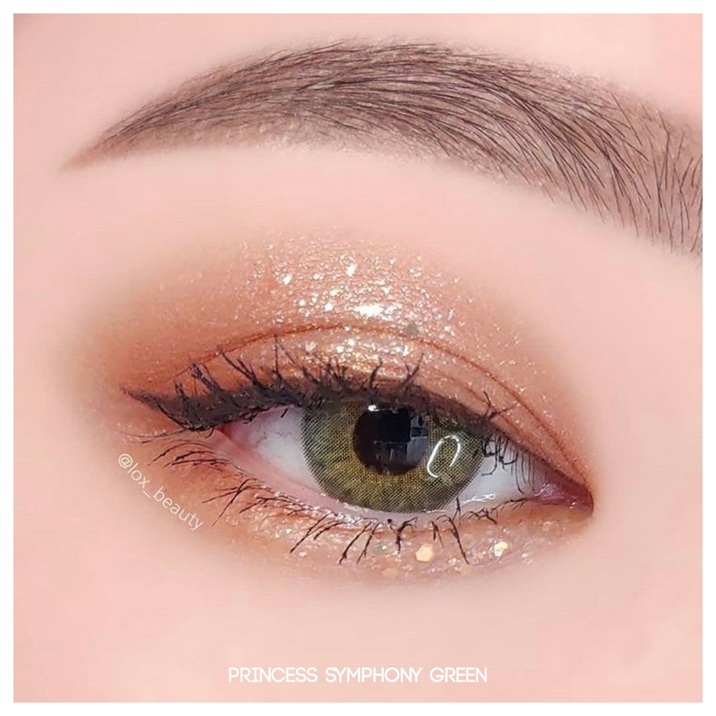 MIKHAYLOVESHOP Softlens Symphony 3con Green | EOS Princess