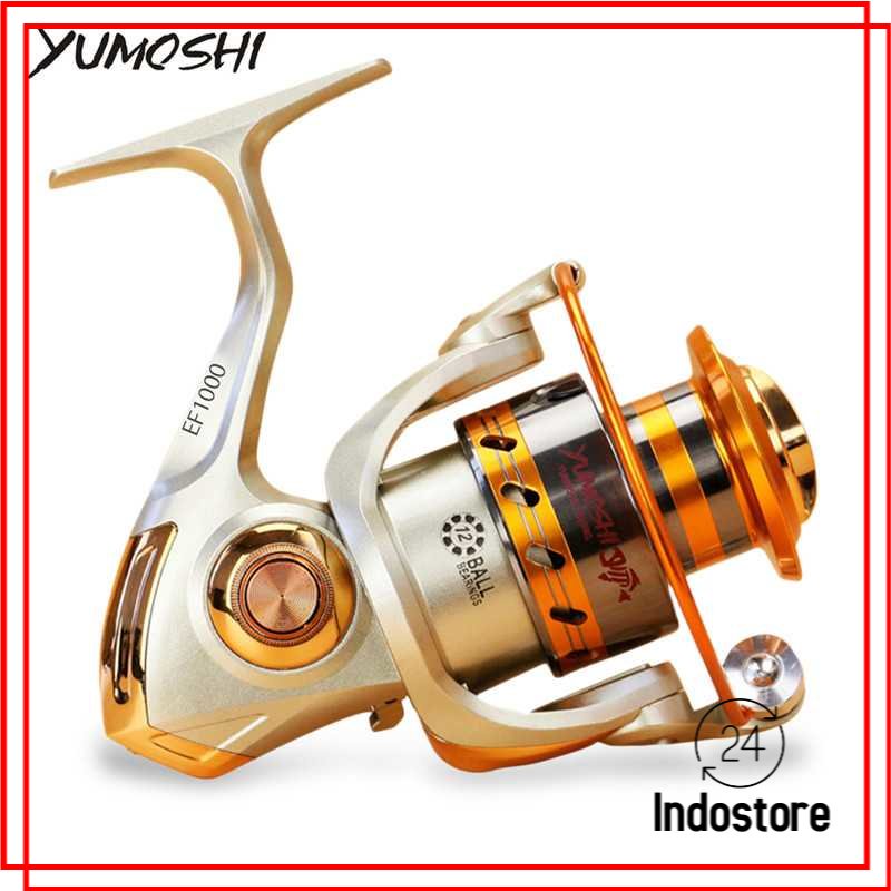 YUMOSHI REELSKING EF5000 Reel Pancing Spinning 12 Ball Bearing
