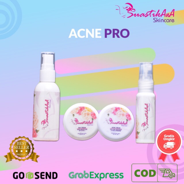 Cream Wajah Glowing BPOM Paket Premium Acne Pro by Suastikana Skincare Indonesia Untuk Jerawat-4