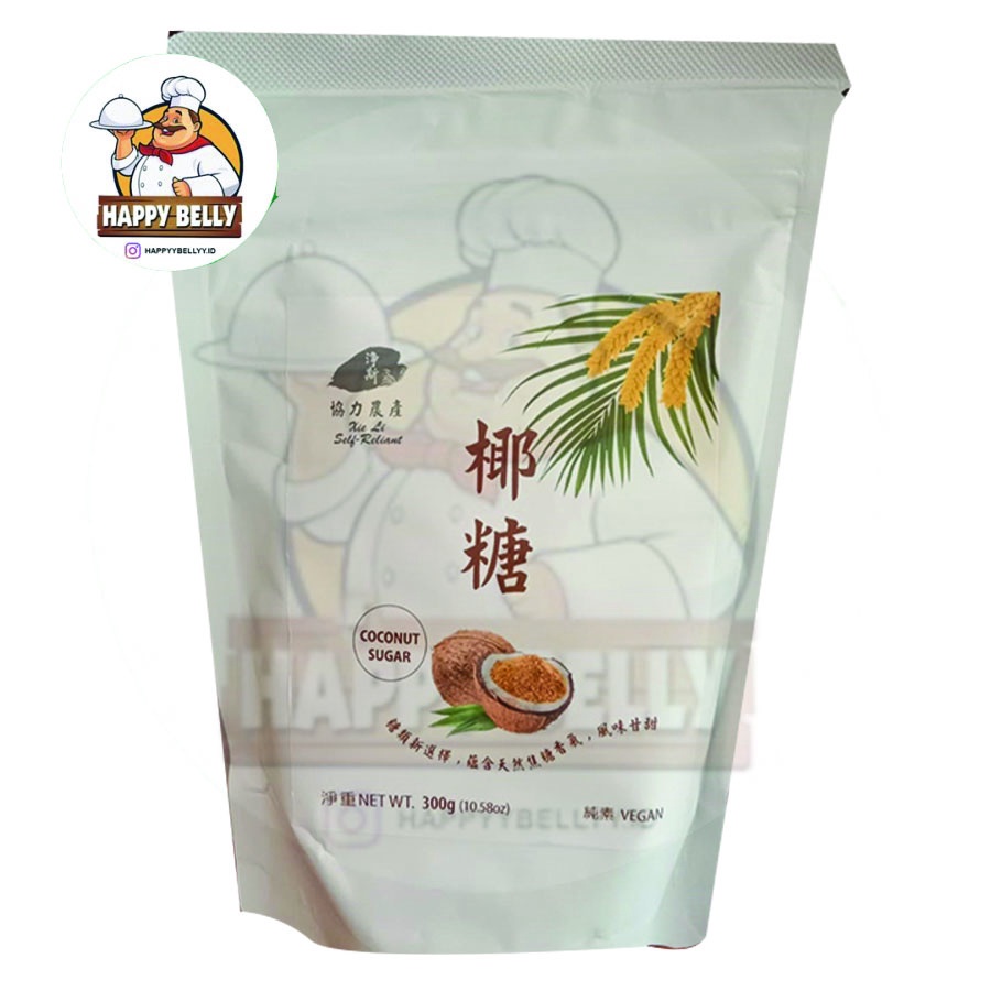 

COCONUT SUGAR / GULA MERAH 300 gr VEGAN PRODUCT