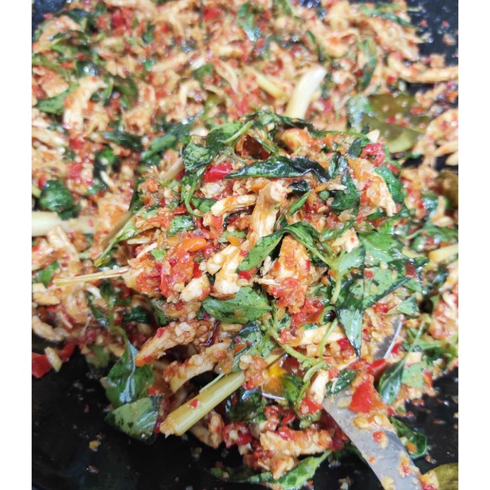 

Ayam Suir Bumbu Bali Pedas