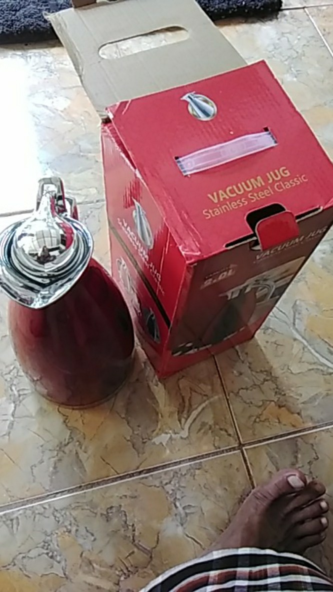 Teko Pinguin Stainless 2 Lt Heat Preservation 2000 Ml Termos Air Minum