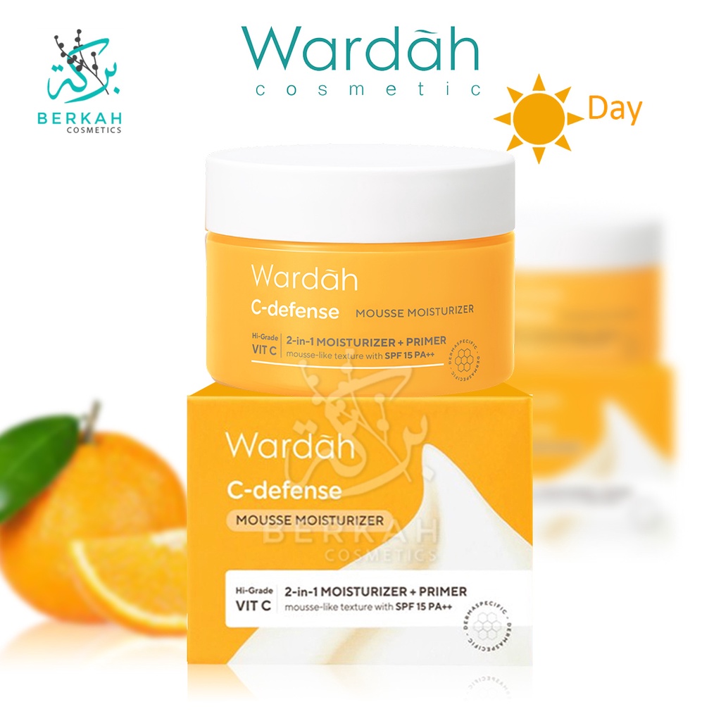 Wardah C-Defense Mousse Moisturizer 30 gr