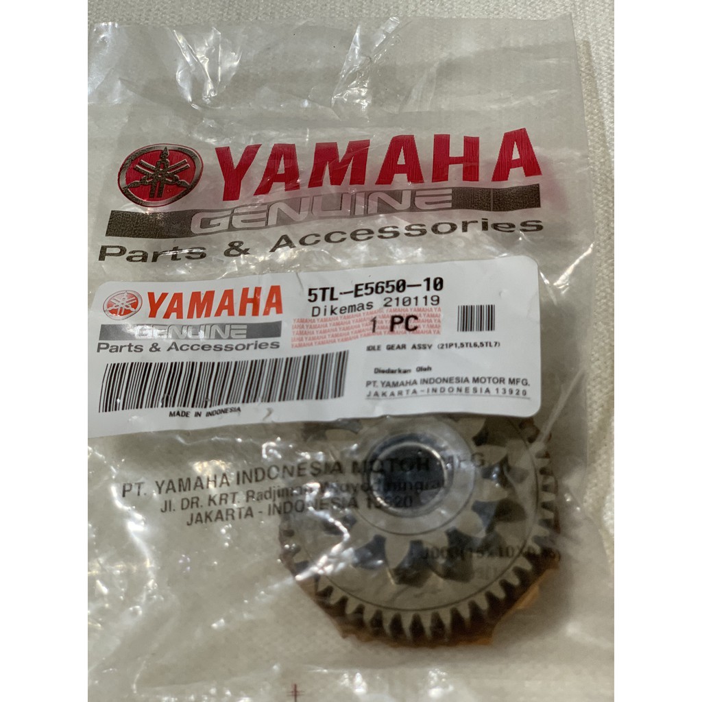 Gigi Gir Gear Starter Idle - Mio Soul Nouvo Z Asli Yamaha 5TL-E5650-10