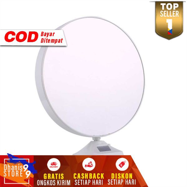 ¥465* Cermin Magic dengan Photo Frame Murah Figura Bingkai Foto Bulat Kaca Kecantikan