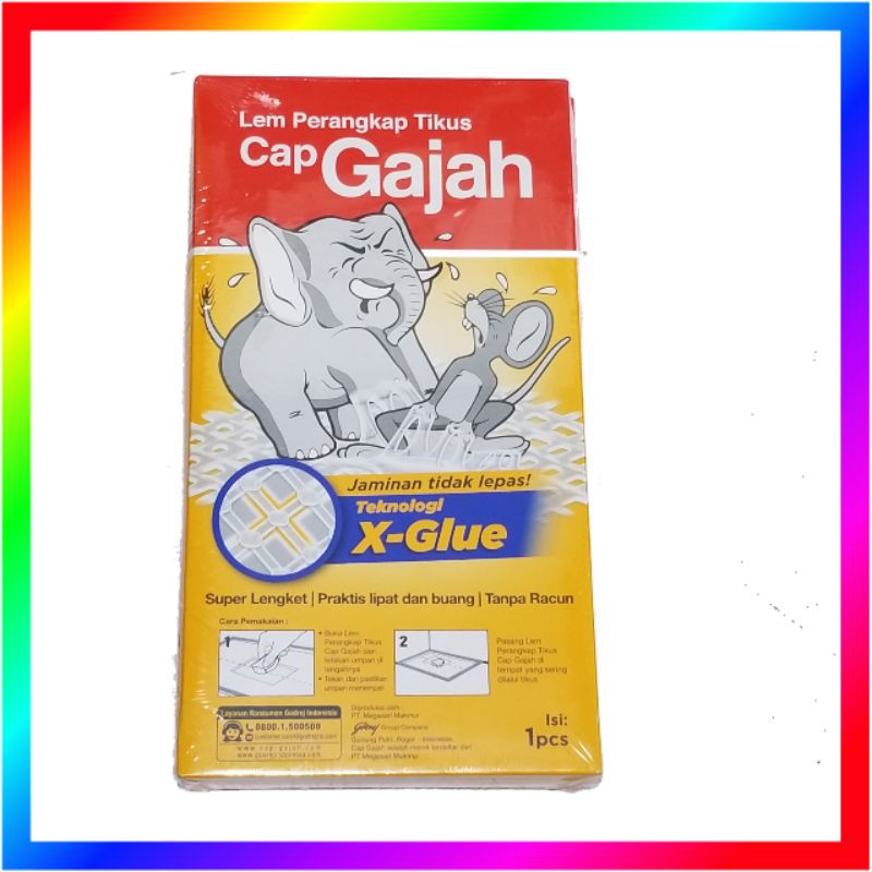 Lem Gajah Perangkap Tikus Cap Gajah 70g