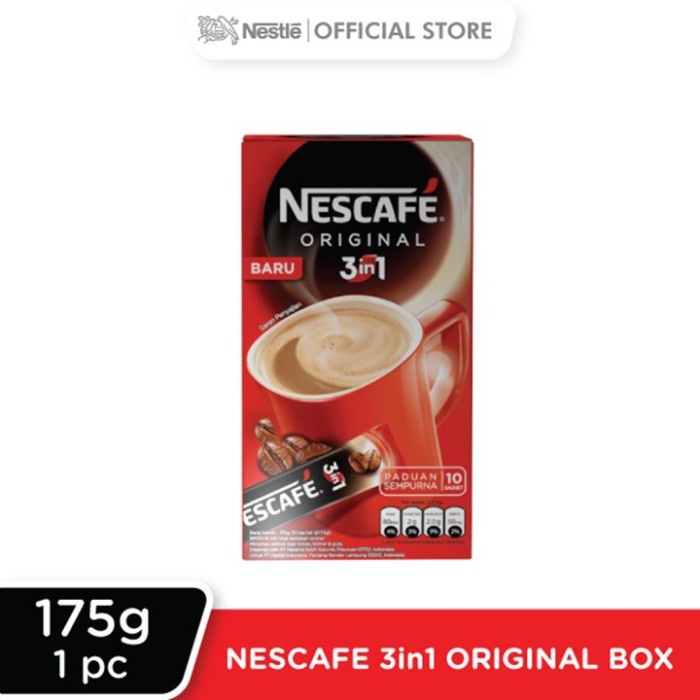 

Nescafe Original 3in1 17.5gr x 10