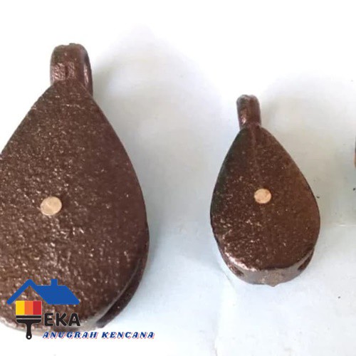 EKA KATROL BURUNG KATROL KEREKAN BESI SANGKAR KANDANG BURUNG 2" Inci Inch harga super grosir