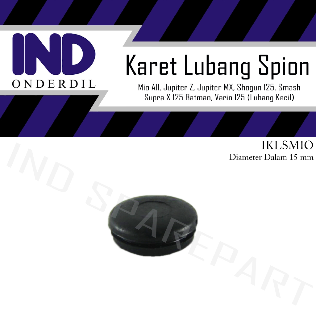 Karet Tutup-Penutup-Cover Lubang Spion-Sepion Kecil Motor Mio/Jupiter