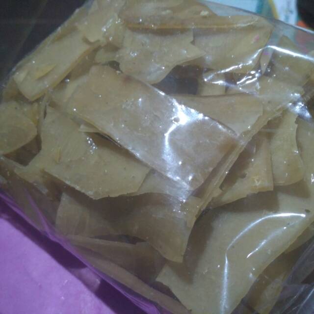 

Krupuk Bawang gurih/ langsung goreng tanpa dijemur