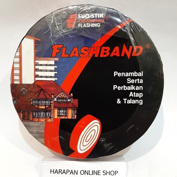 LEM TALANG FLASHBAND ROLL / LAKBAN PENAMBAL PENUTUP BOCOR ATAP