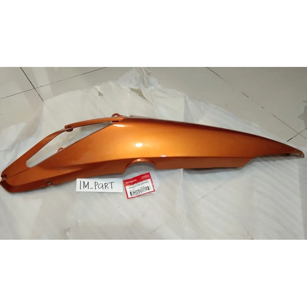 64420-KTM-850FMR Cover Body Kiri Supra X 125 Lama Batman 2005 - 2013 Orange