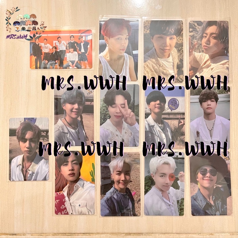 PC OFFICIAL BUTTER PEACHES CREAM VER PWS M2U SW LD PHOTOCARD JIMIN RM SUGA JIN JHOPE NAMJOON YOONGI 