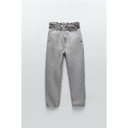 Zara Baggy Paperbag Jeans