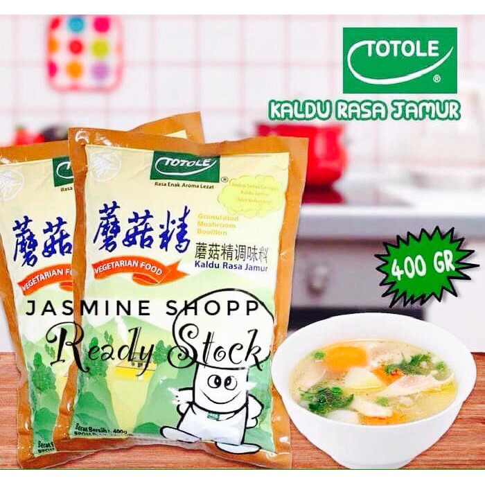 

Terlaris Kaldu Jamur Totole (Perisa Tanpa Msg) @ 400 Gram Terbaik