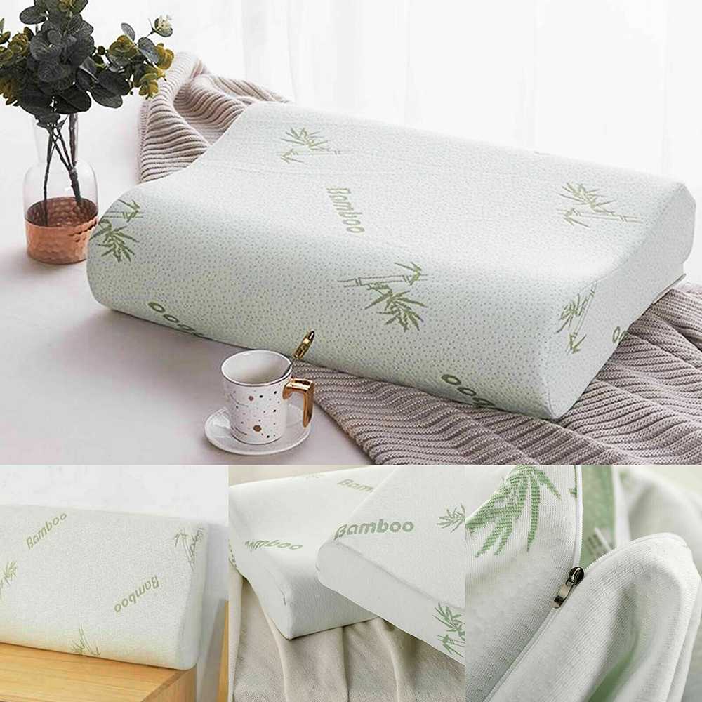 Bantal Ortopedi Pillow Memory Foam Slow Rebound Orthopedic Bamboo Kesehatan