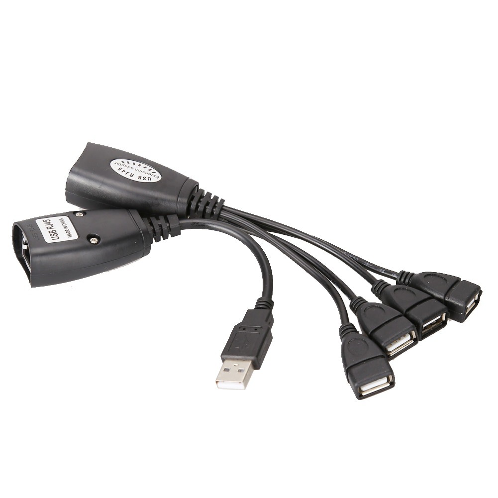 USB HUB Extender Single Kabel Lan CAT5 / 6 High Quality