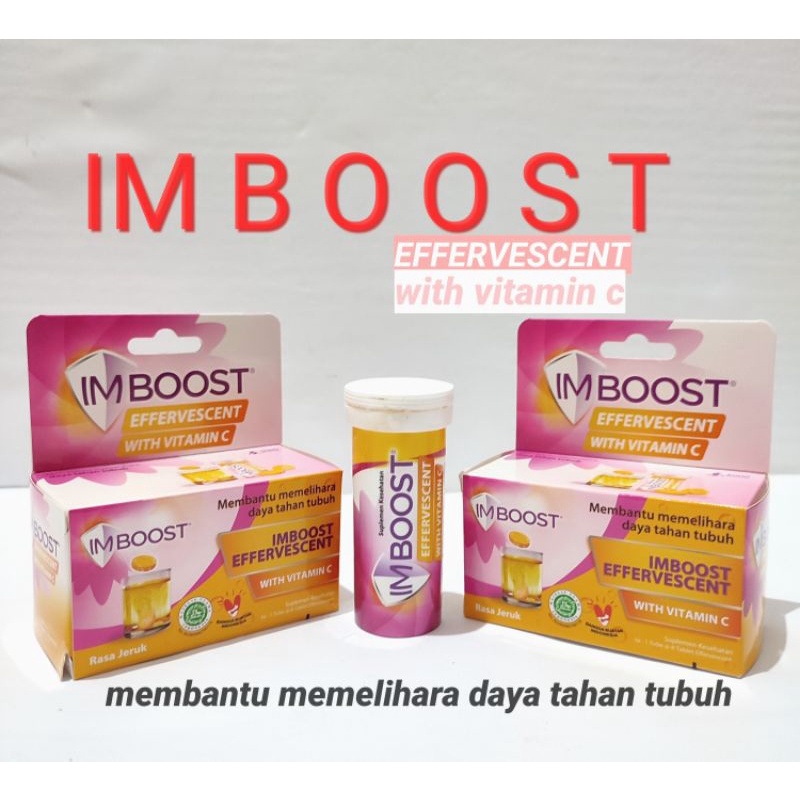 IMBOOST EVERVESCENT dengan VITAMIN C