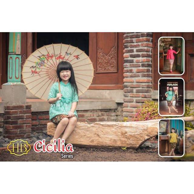 CICILIA SET KEBAYA BRUKAT ANAK ORI BEST SELLER