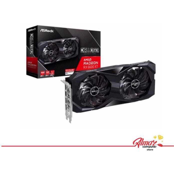 Asrock Radeon VGA RX 6600 Challenger DDR6 8GB - RX6600 DUAL FAN 8G