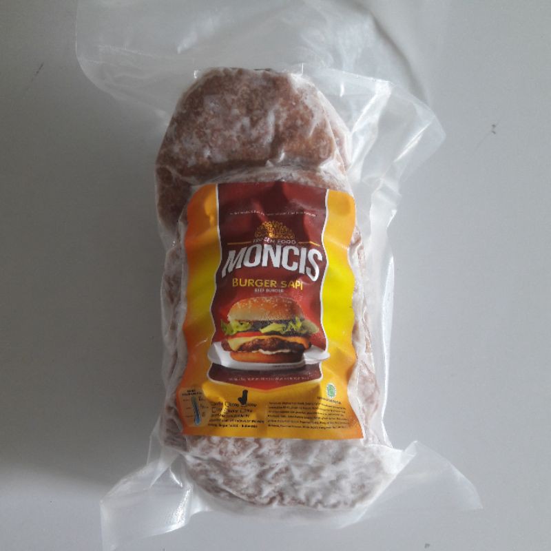 

Moncis Burger Patties Round 500gr