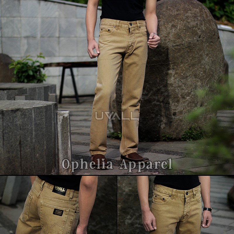 Celana Jeans Standar Pria Original UVALL